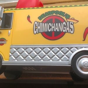 Yellow Toy Food Truck - Kids Toys